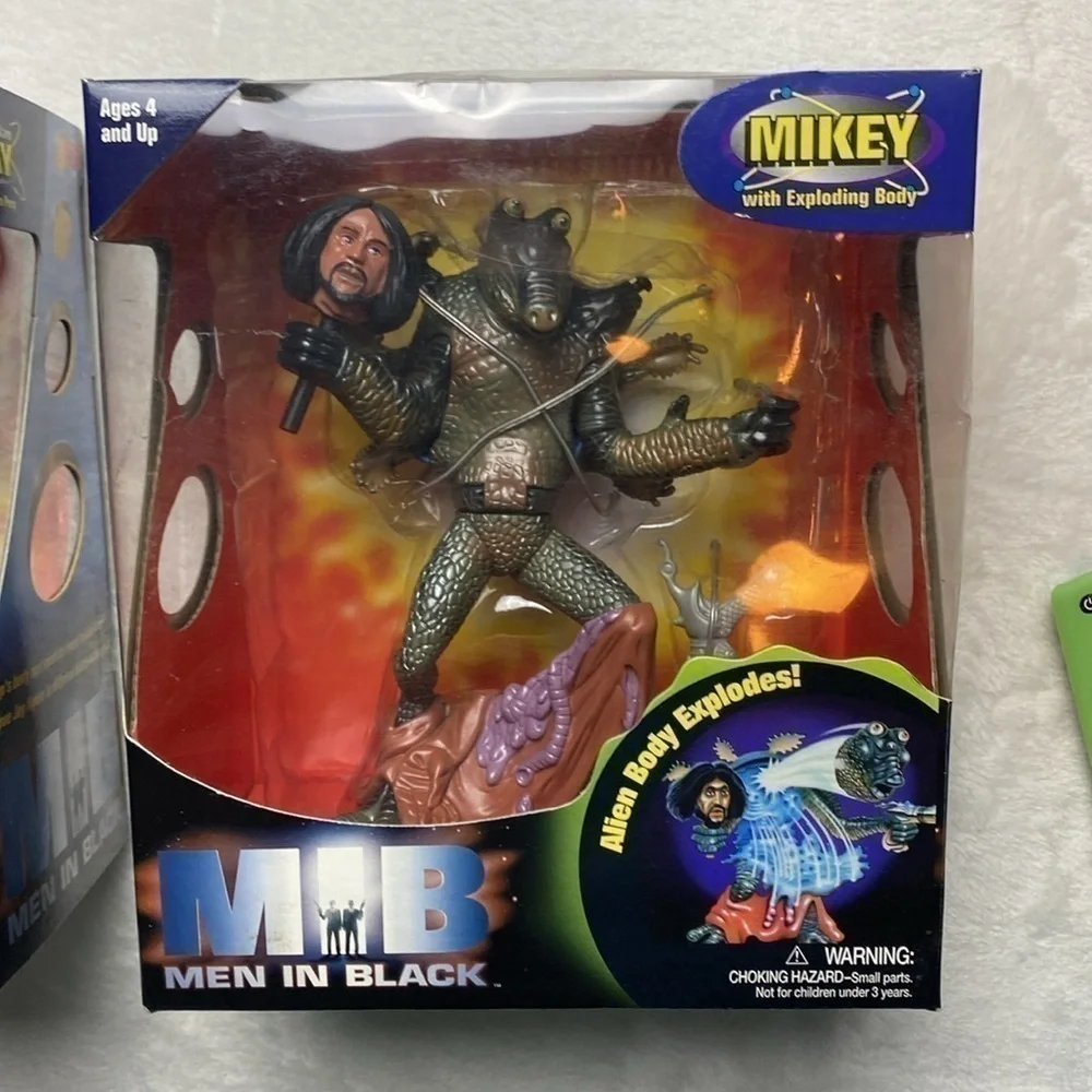 Men in Black MIB Body Slam Jay vs Alien Perp & Mikey Exp.Body Vintage